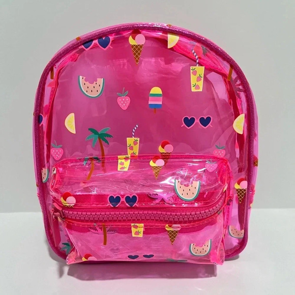 Claire’s bundle with backpack, 3 bracelets, 6 hair clips, pen and earrings - Picture 8 of 13